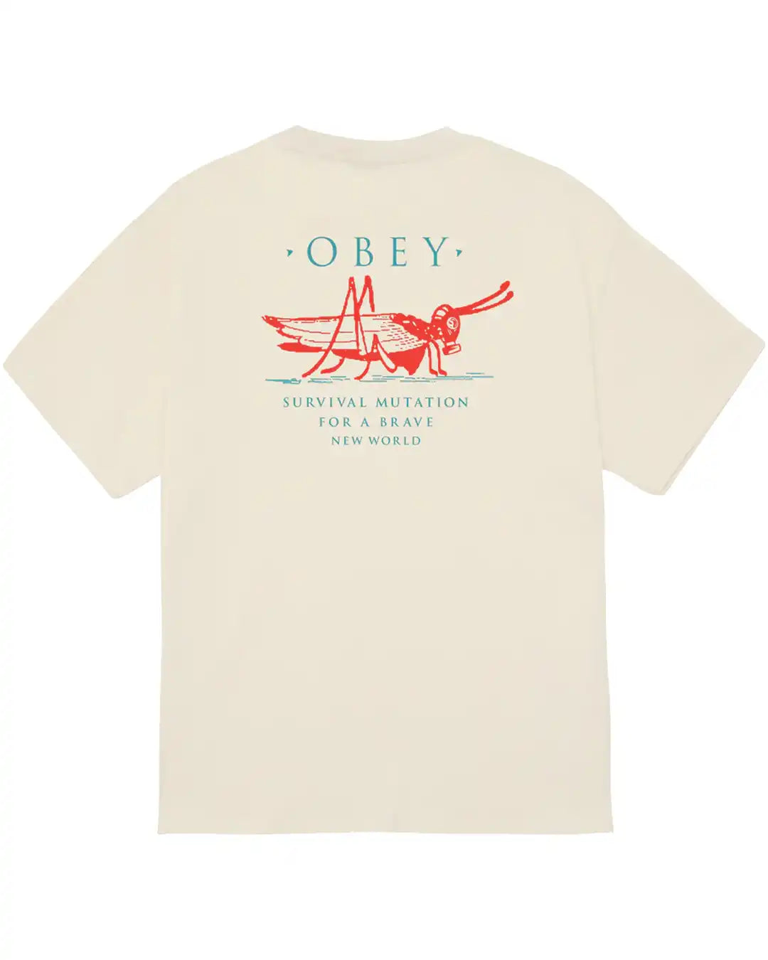 Mutant Grasshopper T-Shirt - Cream