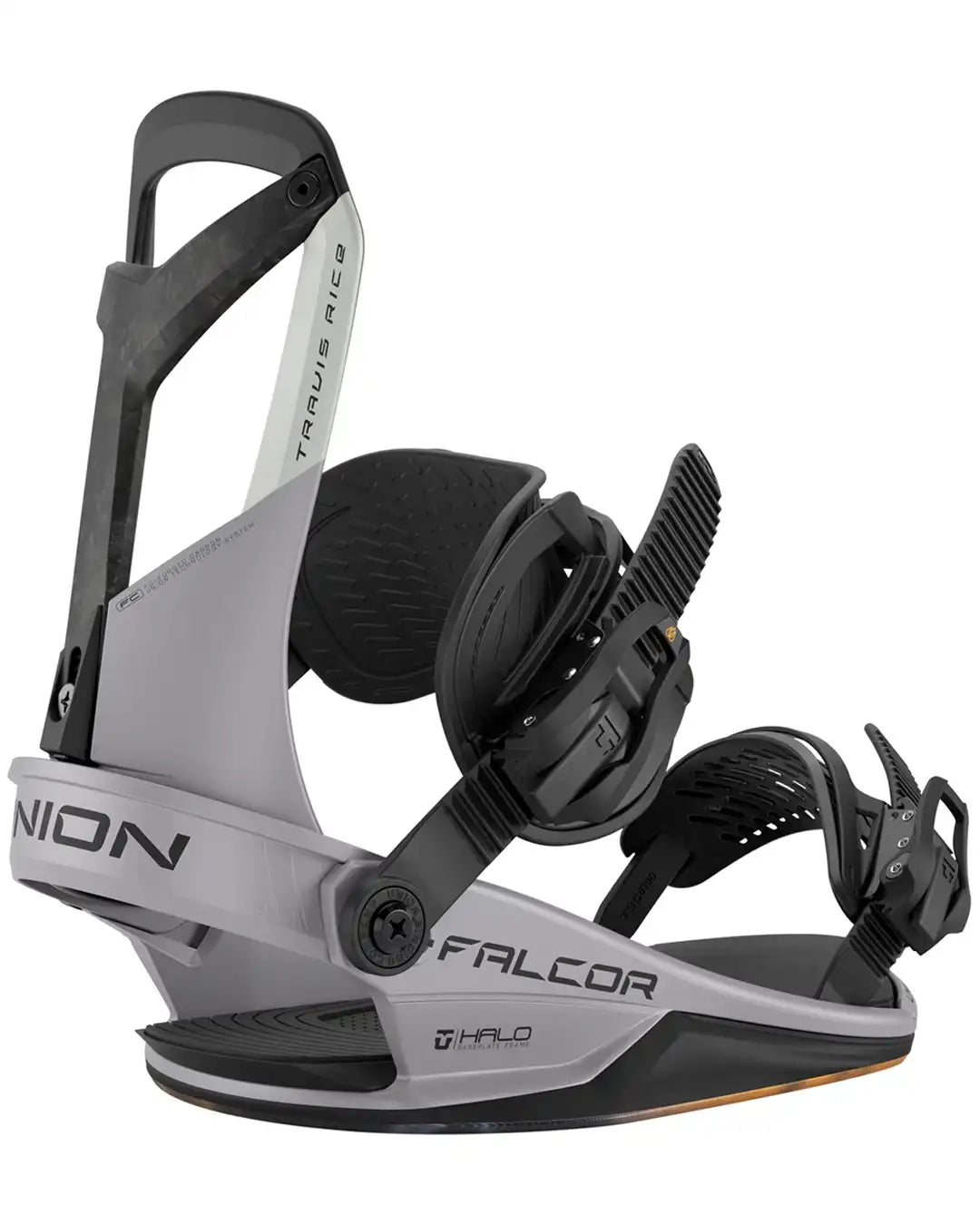 Falcor Snowboard Bindings - Fossil Grey 2026