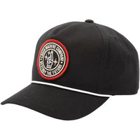 Hightop Snapback Hat - Black