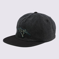 Casquette Skate V Thorn Unstructured - Black
