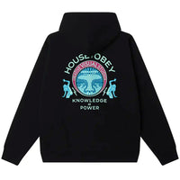 Hoodie Knowledge Is Power Ft - Black