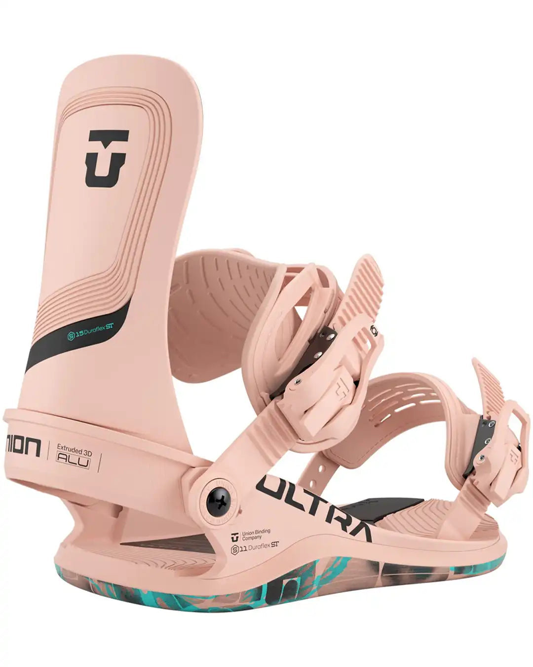 Ultra W Women's Snowboard Bindings - Pink 2026