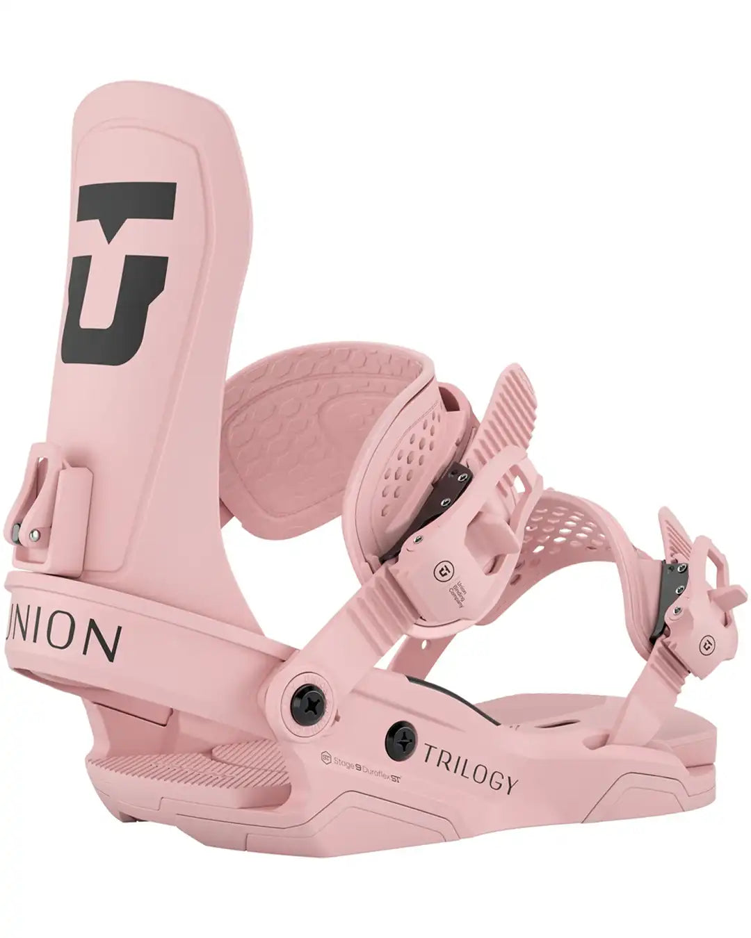 Fixations Snowboard Femme Union Rosa – Taille Unique, All-Mountain
