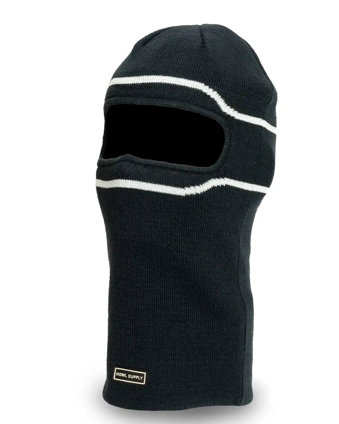 Canopy Facemask Beanie - Black