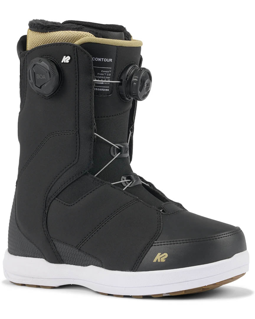 Bottes de snowboard Femme Contour Black 2025