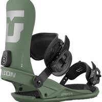 Fixation De Snowboard Strata - Olive Green 2026