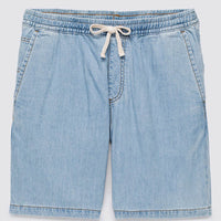 Range Denim Relaxed Shorts - Stonewash/Blue