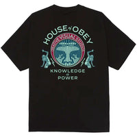 Knowledge Is Power T-Shirt - Black