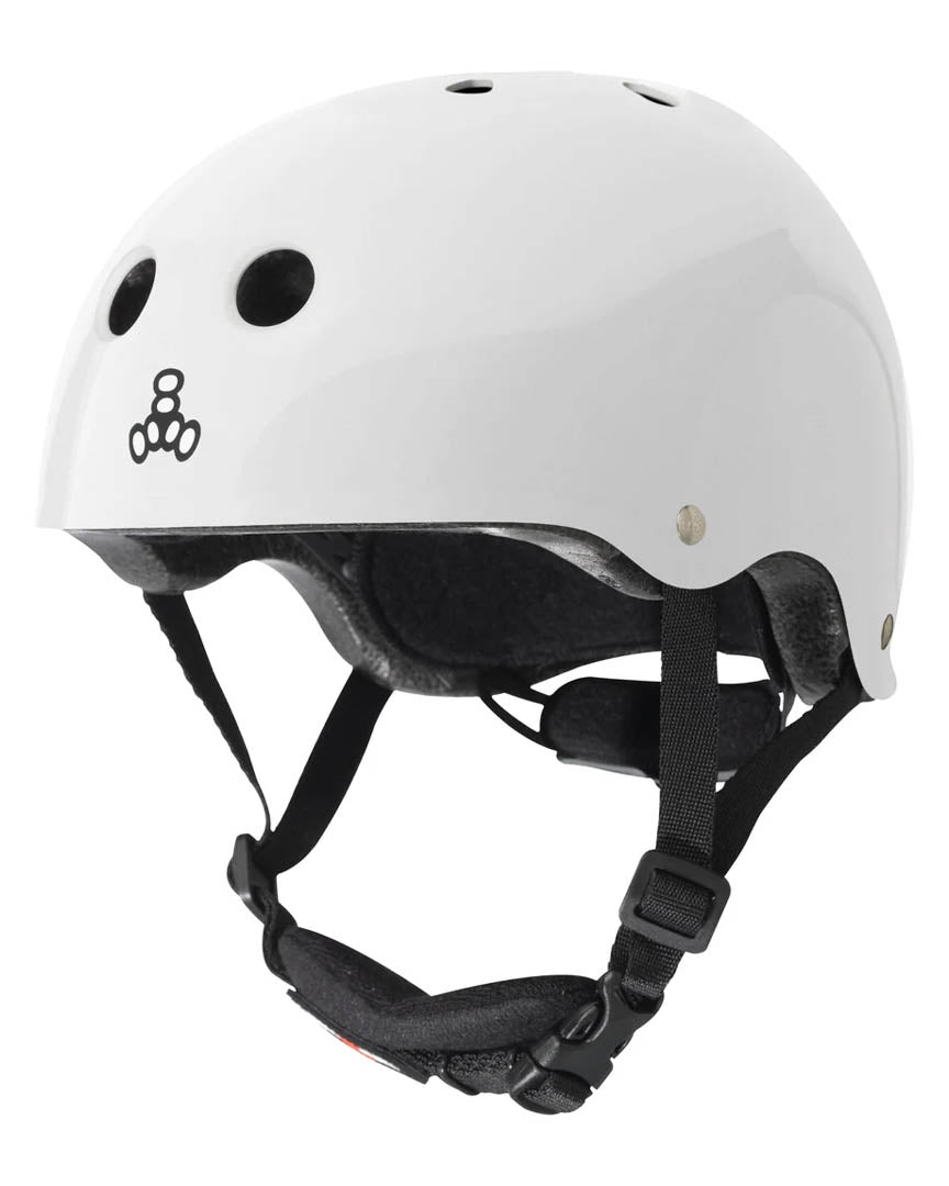 Lil 8 Dual Certified Helmet - Gloss White