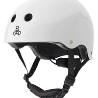 Lil 8 Dual Certified Helmet - Gloss White