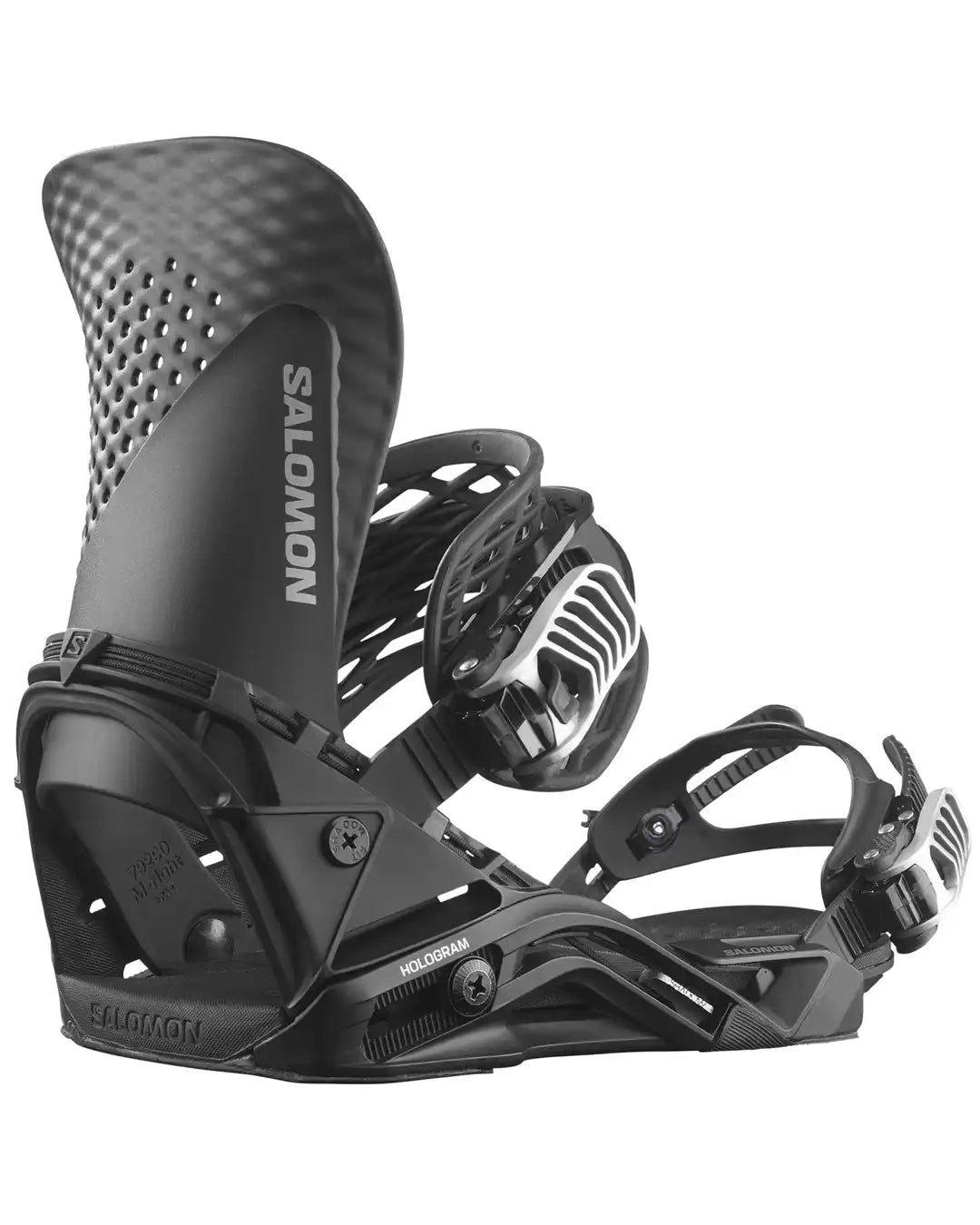 Hologram Snowboard Bindings - Black 2026