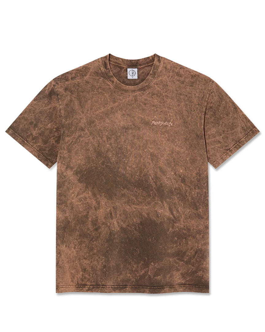Acid Surf Logo T-Shirt - Brown