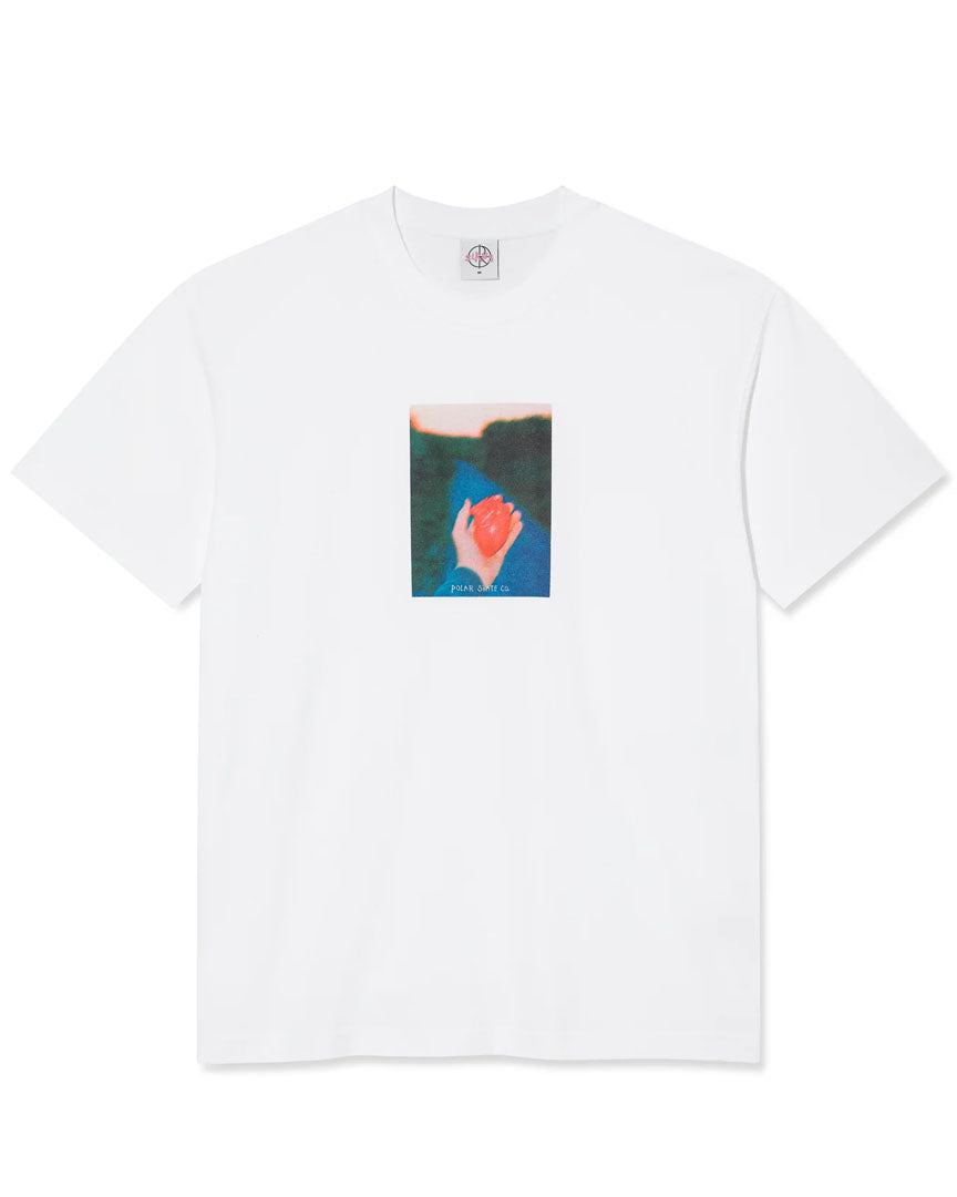 Heart In Hand T-Shirt - White