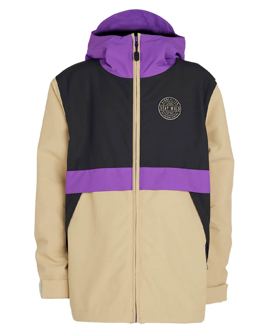 Youth Trencher Full Zip Winter Jacket - Tan