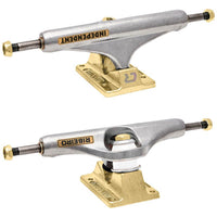 Trucks De Skateboard Stg11 Mid Pro Carlos Ribeiro - Silver/Gold