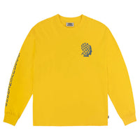 T-shirt manche longue Check Your Head - Butter