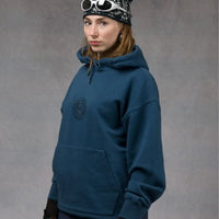 Enzyme Wash Hoodie - Vintage Blue