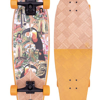 Surf Skate Banana Train Fish Complete Cruiser Skateboard