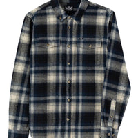 Connant Woven Shirt - Black/Navy
