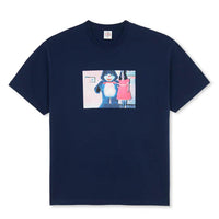 Pink Dress T-Shirt - Dark Blue