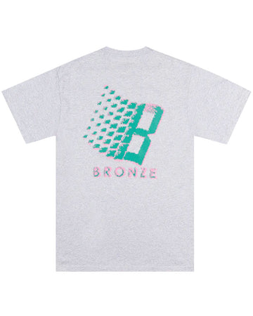 B Logo T-Shirt - Heater Grey