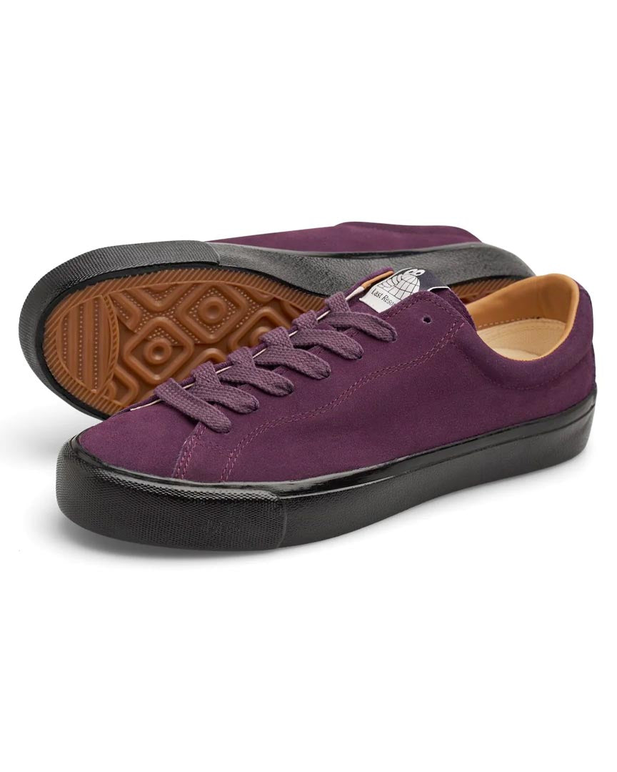 VM003 Suede Lo Shoes - Plum/Black