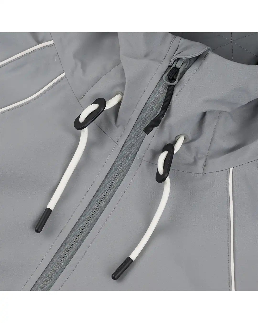 Insulated Track Winter Jacket - Cool Grey
