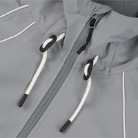 Insulated Track Winter Jacket - Cool Grey