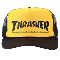 Casquette X Spitfire Trucker - Black/Gold/Black