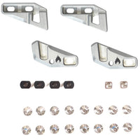 Fixie Clips - Through-Mount Metal