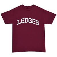 Ledges T-Shirt - Burgundy