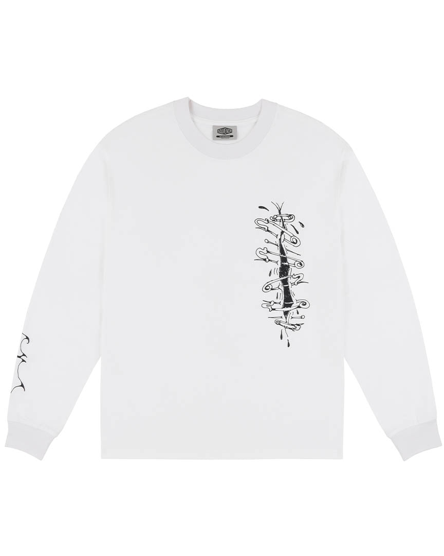 T-shirt manche longue X Balti Team - White