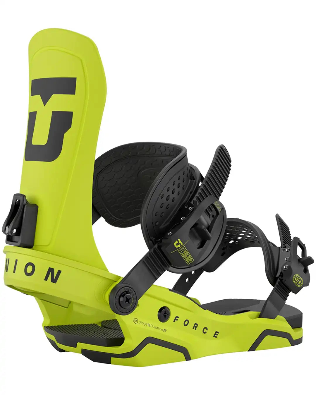 Force Snowboard Bindings - Cyber Lime 2026