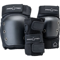 Protection Street Adult 3Pack Pads - Black