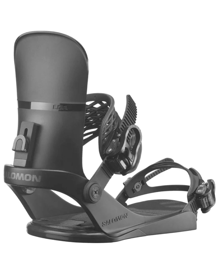 Edb Snowboard Bindings - Black 2026