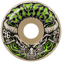 Team Demon Redux F4 99 Conical Full Skateboard Wheels
