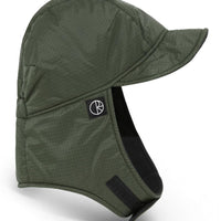 Luke Flap Cap Ripstop - Grey Green