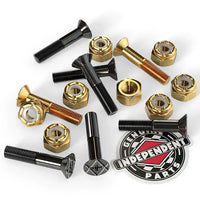 Phillips Genuine Hardware Skateboard Hardware - Black/Gold