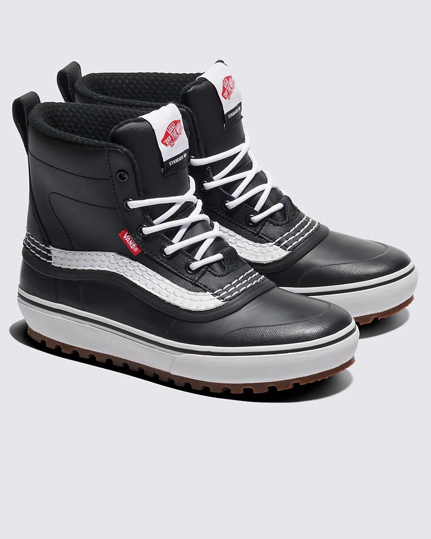 Black vans boots sales