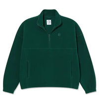 Ivan Half Zip Sweatshirt - Dark Emerald