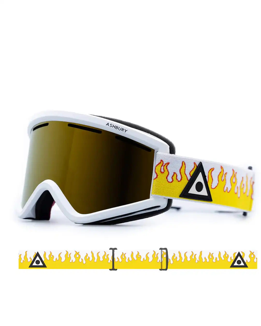 Blackbird Goggles - White Flame 2026