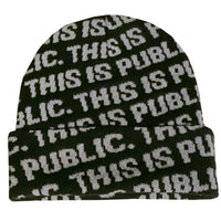 This Is Public Beanie - Black