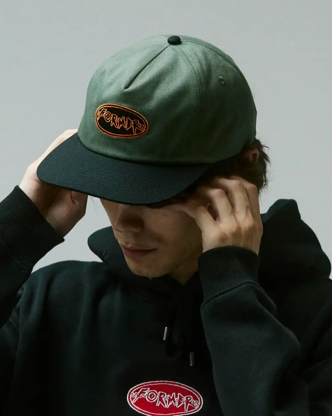 Casquette Flatline - Washed Green