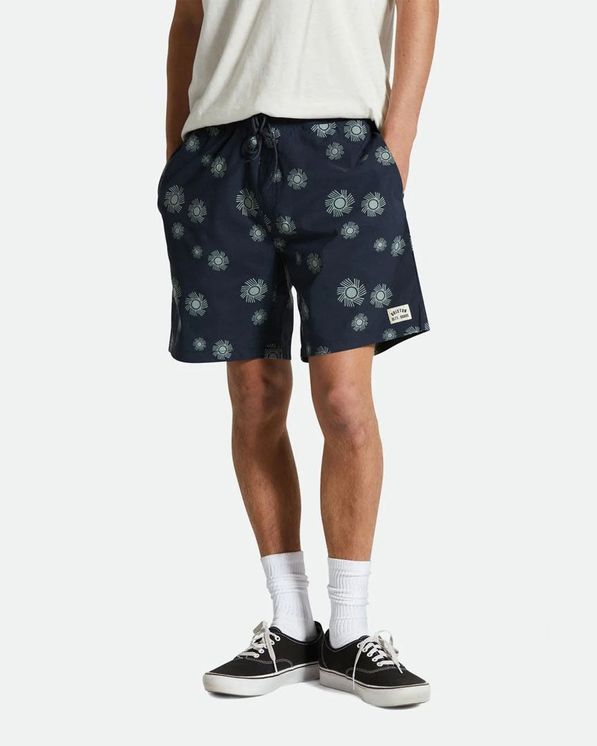 Voyage Short 18" Boardshorts - Washed Navy Sol