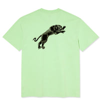 T-shirt Tape And Panther - Mint Green