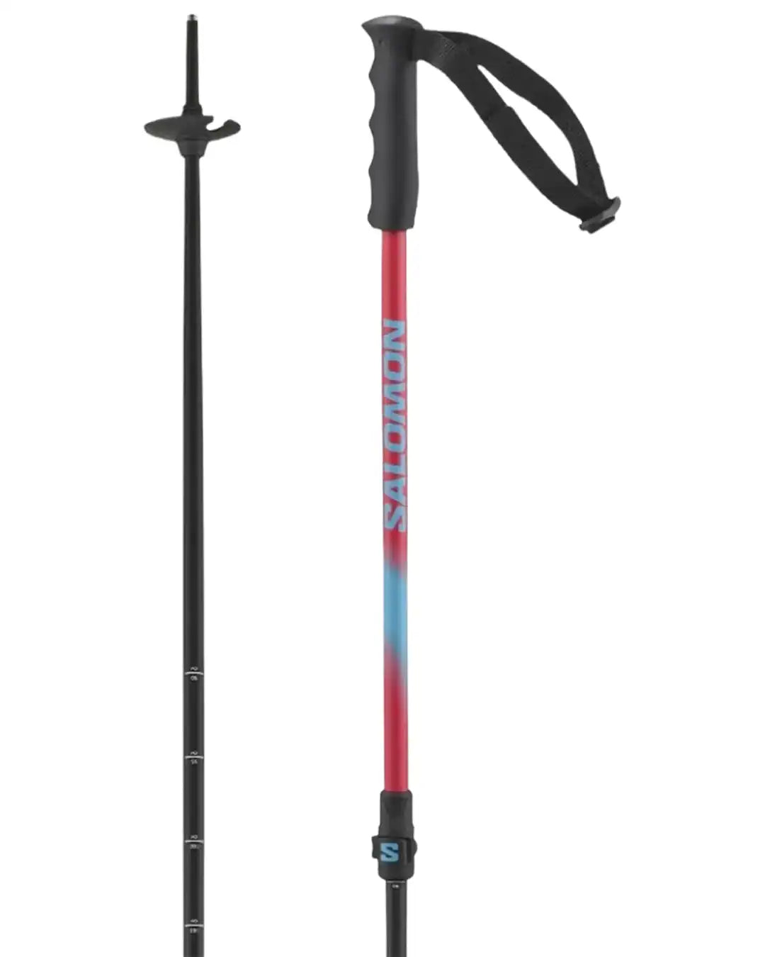 Mtn Jr Ski Poles - Red
