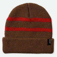 Heist Beanie Beanie - Dessert Plam/Mars Red