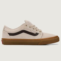 Skate Chukka Low Sidestripe Shoes - Taupe Mist