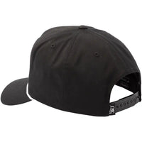 Hightop Snapback Hat - Black
