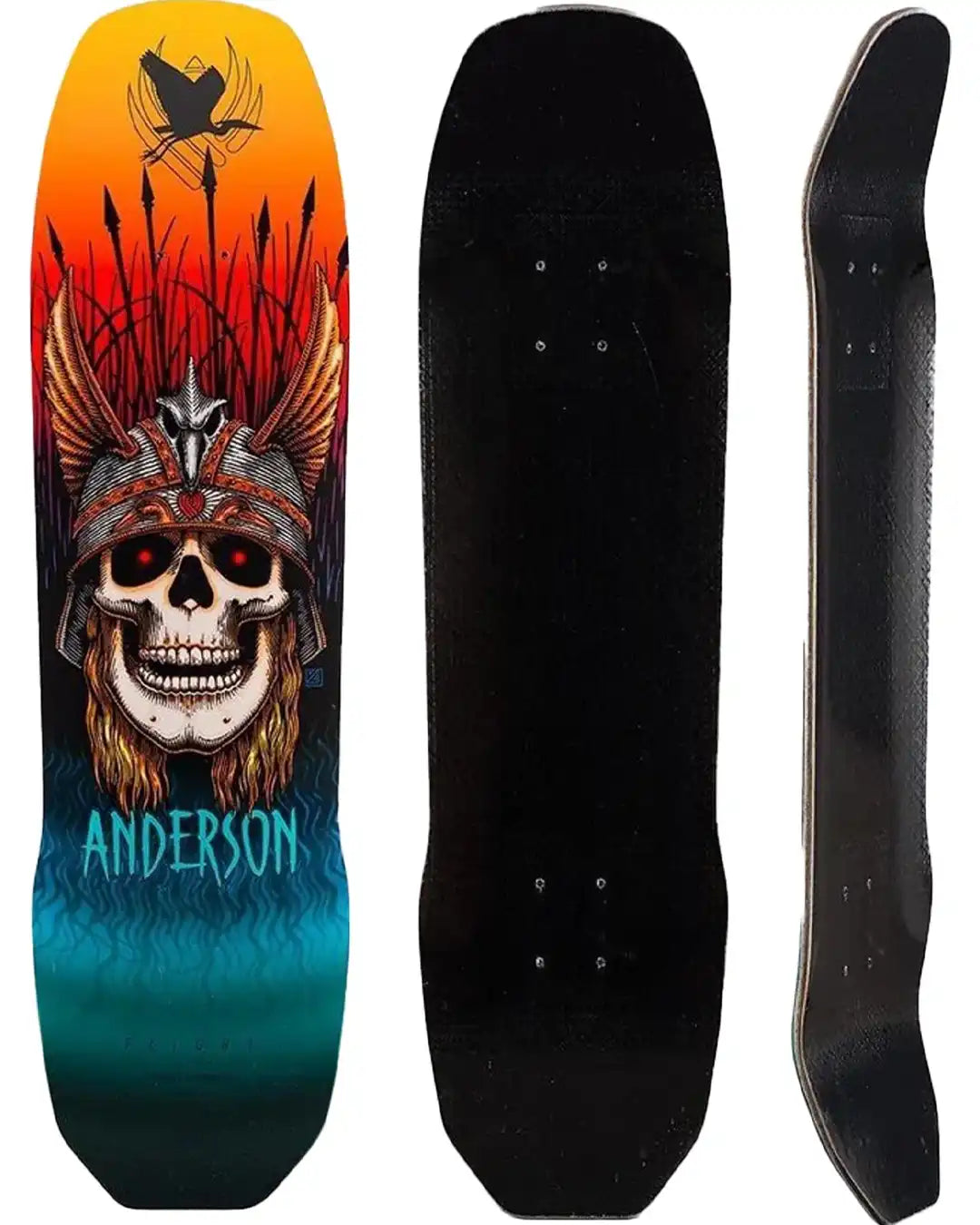 Anderson Skull Flight 289 Skateboard Deck